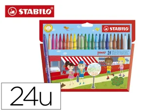 280/24-01 Estuche 24 Colores Power