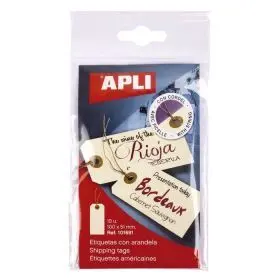B. etiqueta con Arandela Hilo 100X51 10U.