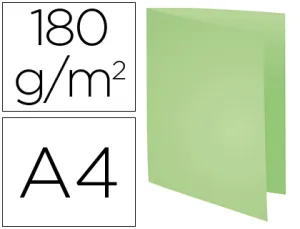 Subcarpeta A4 Exacompta 170G Verde