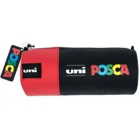Estuche Tela Posca Rojo