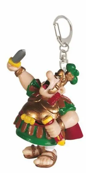 Llavero Obelix Capa Marron