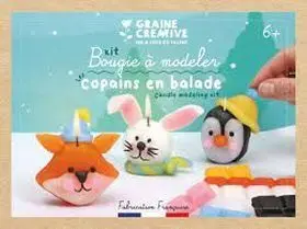 Kit Bougies a Modeler Animaux Hiver