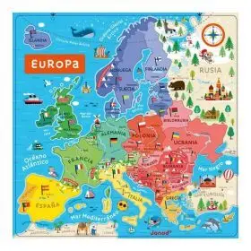 Mapa de Europa Magnético Versión Española