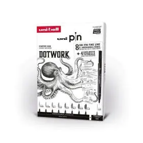 Pin Set 8P Dotwork Starter Kit - No4
