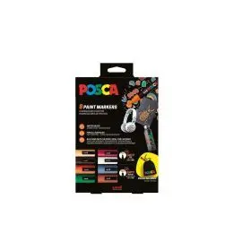 Posca Pc-5M/Pc-3M Set 8P - 02