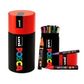 Posca Metal Tube Full Set - 01R