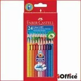Estuche 24 Lapices Madera Color Grip