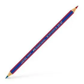 Lapiz Bicolor Fino Rojo-Azul 2160-Rb Faber-Castell