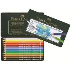 12 Lapices Acuarelables Faber Castell