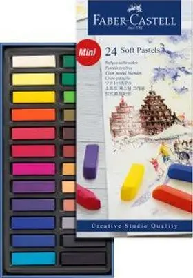 Caja 24 Pasteles Mini Blandos Faber Castell