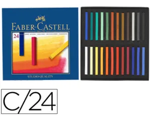 24 Pasteles Blandos Faber-Castell Faber Castell