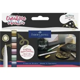 Set 6 Gold. Creative Marker 1. 5 Metallic