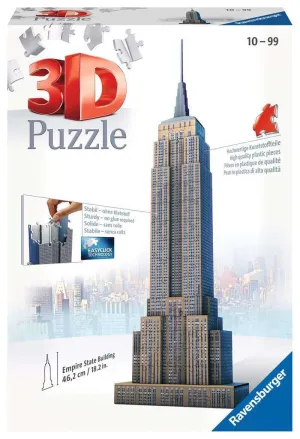 Puzzle 3D Empire State Ravensburger Puzzles Piezas