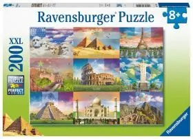 Puzzle Monumentos del Mundo 200 Xxl