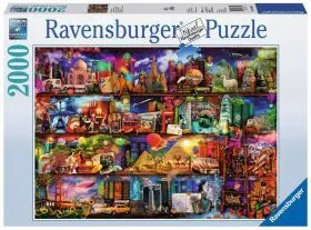 Puzzle el Mundo de los Liros 2000 Piezas