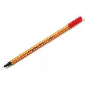 Rotulador Stabilo Point 88  Rojo 88/40