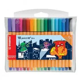 18 Rotuladores Stabilo Point 88 Mini