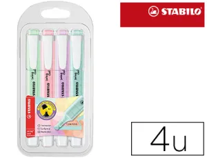 (4) Stabilo Swing Cool Pastel Estuche (4 Unidades)