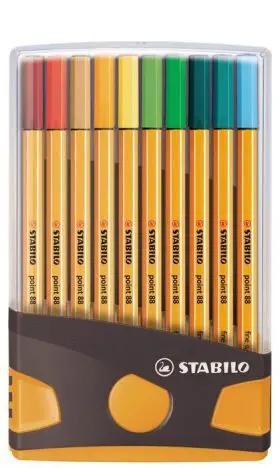 Stabilo Point 88 20 Colorparade Antracita