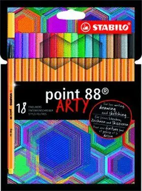 Stabilo Point 88 18Pcs Wallet