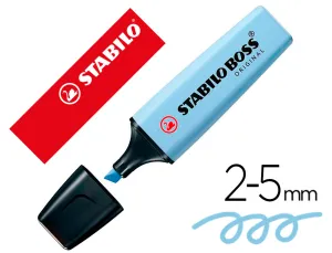 Stabilo Boss Pastel Azul Nublado
