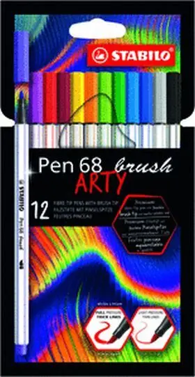 Stabilo Pen 68 Brush 12Wlt Art