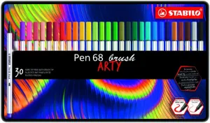Stabilo Pen 68 Brush Est Metal