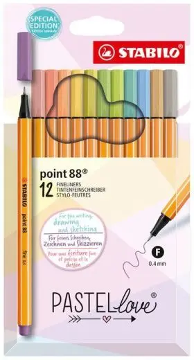 Stabilo Point 88 Pastellove Es