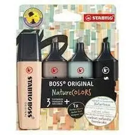 Stabilo Boss 4Pcs. Nature Color