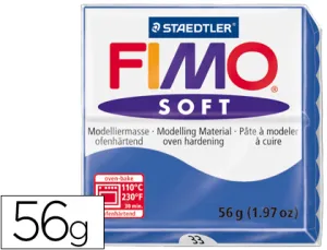 Pasta Modelar Fimo Azul Brillante