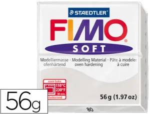 Pasta Modelar Fimo Gris