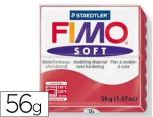 Pasta Modelar Fimo Rojo Rubi