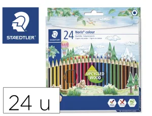 24 Lapices Color Hexagonal Noris Staedtler