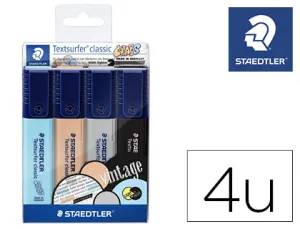Marcador Textsurfer Clas 4Pzas.