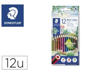 12 Lapices Color Hexagonal Noris Staedtler