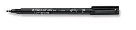 Lumocolor F Negro Permanente Staedtler