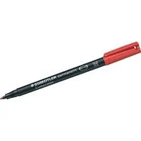 Lumocolor M Rojo Permanente Staedtler