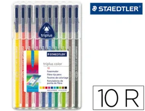 10 Rotuladores Triplus Color 323 Sb10 Staedtler