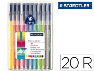 20 Rotuladores Triplus Color 323 Sb20 Staedtler