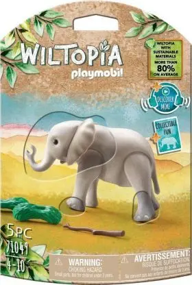 Wiltopia - Elefante Joven Playmobil