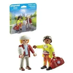 Duopack Paramédico con Paciente Playmobil