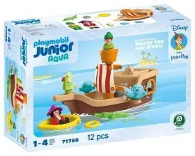 Junior & Disney: el Barco Pirata de Pete Playmobil