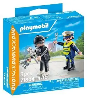 Policía y Ladrón Playmobil