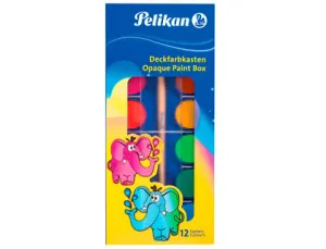 Acuarelas 12 Pastillas Pelikan