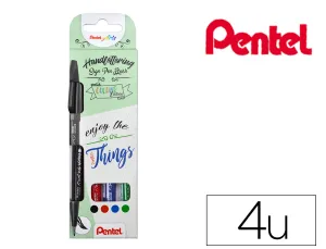 Estuche Rotulador Pentel Ses15-4