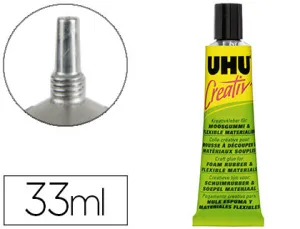 Uhu Crea Foam Rubber & Flexible Materials 25G
