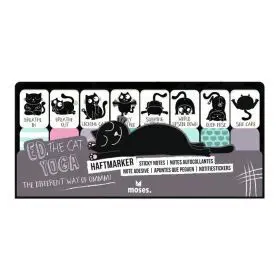 Ed, The Cat - Marcadores Adhesivos para Yoga (12)