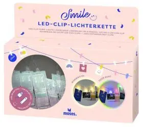 Smile - Guirnalda Pinzas Led