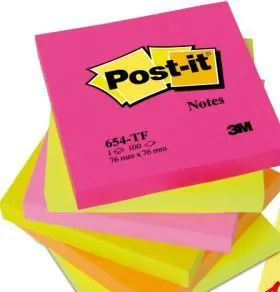 Post It 6+1 654 Tf Colores Surtidos