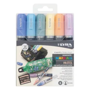 Lyr Grad Mark All 2 mm Pastel Astuche 6